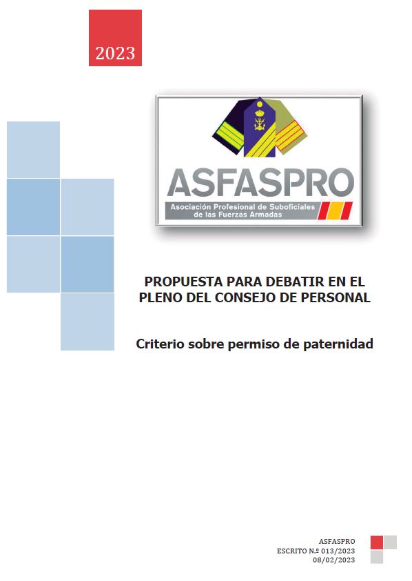 105.2022 Propuesta ASFASPRO Puestos Suboficiales EAE