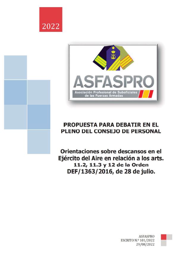 101.2022 Propuesta ASFASPRO Orientaciones descansos EAE