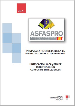 060.2021 Propuesta ASFASPRO Denominación cursos inteligencia