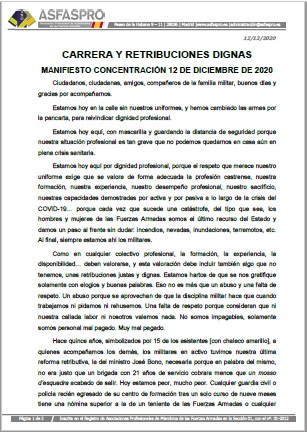 Manifiesto concentraciones 12 diciembre 2020 ASFASPRO