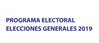 Programa electoral Fuerzas Armadas - Elecciones generales 10N