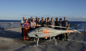La Armada completa las pruebas con el vehículo aéreo no tripulado Skeldar V-200
