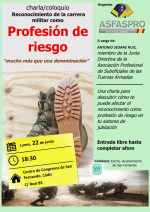 PROFESIÓN DE RIESGO, MÁS QUE UNA DENOMINACIÓN