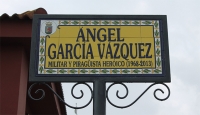 Una calle de Badajoz recuerda al brigada fallecido al intentar rescatar a una piragüista