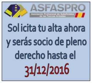 Nueva oferta de ASFASPRO en diciembre - Cuotas para el año 2016