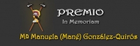 Nueva Acta de Protocolización - Premio &quot;In memoriam. Mª Manuela (&quot;Mane&quot;) González-Quirós&quot;