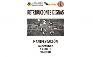 Manifestación: Retribuciones dignas