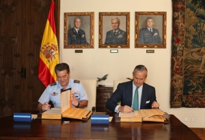 Acuerdo de colaboración entre el Ejército del Aire y la Secretaría de Estado de Seguridad