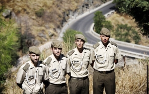 Alfonso Blázquez, Josep Morla, Ciro Canseco y Stalyn García son los cuatro alumnos de la Academia de Infantería que protagonizaban el rescate. Víctor Ballesteros