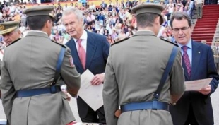 La Generalitat ha pedido oficialmente que el Ejército no se vaya de Cataluña