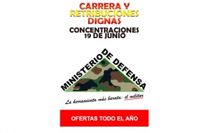 Concentraciones 19 de junio. La herramienta más barata: el militar