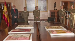 Una exposición homenajeará al heroico "Alcántara" con sus estándares renovados