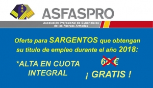 Sargentos egresados en 2018