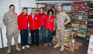 Rastrillo navideño de las unidades de la Base &#039;General Almirante&#039; de Marines